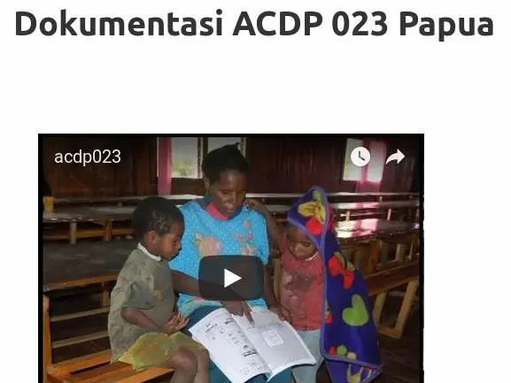 Acdp Papua
